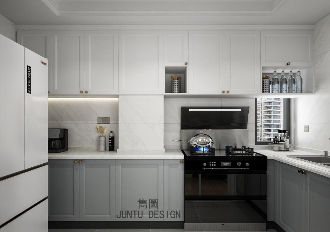 广州盈翠华庭唐宅美式家居改造-30