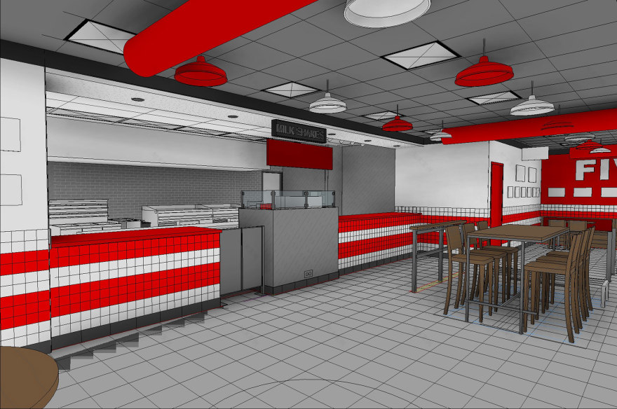 Five Guys· Penrith 快餐店设计丨澳大利亚新南威尔士丨Design Partnership Australia-78