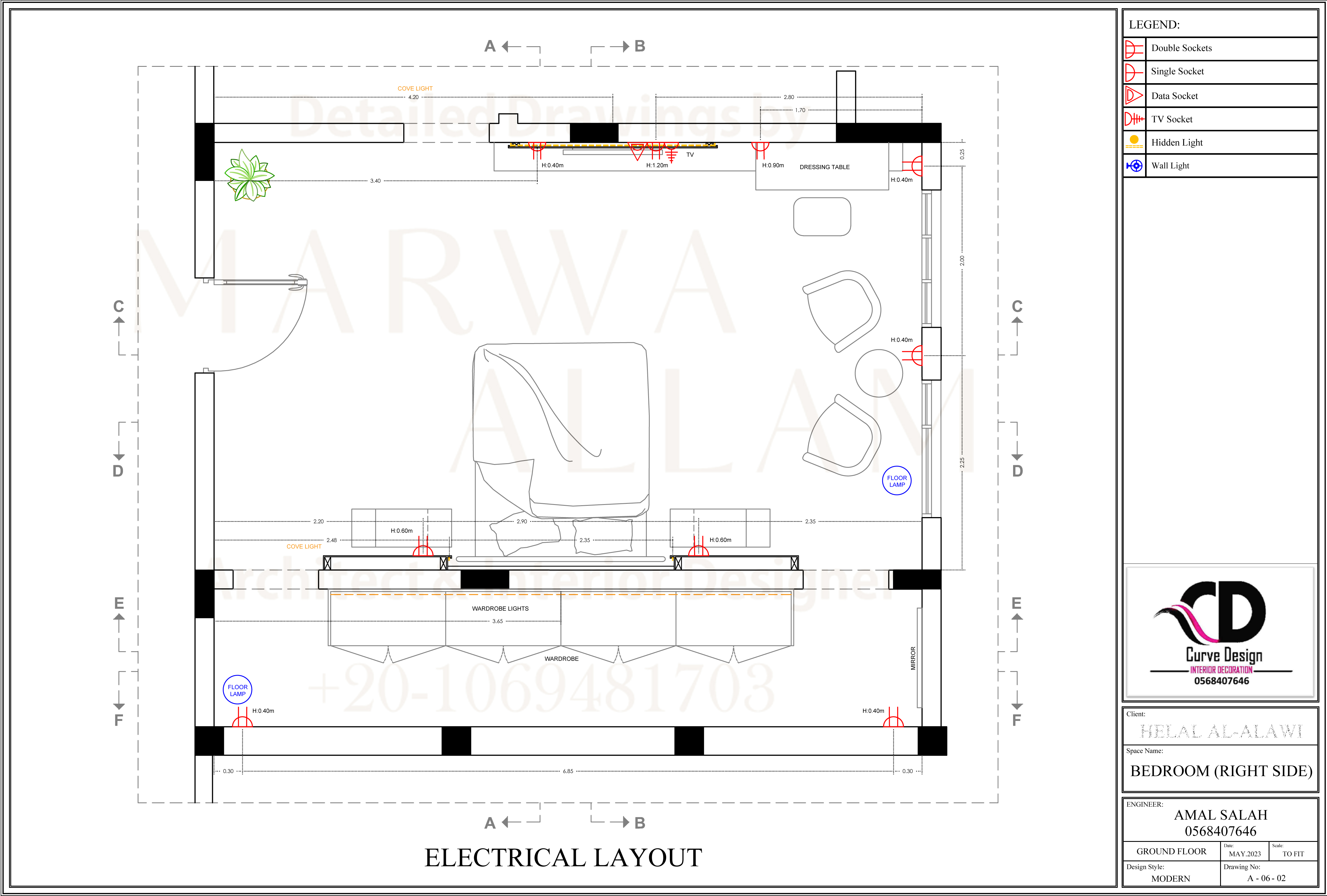现代卧室设计-4
