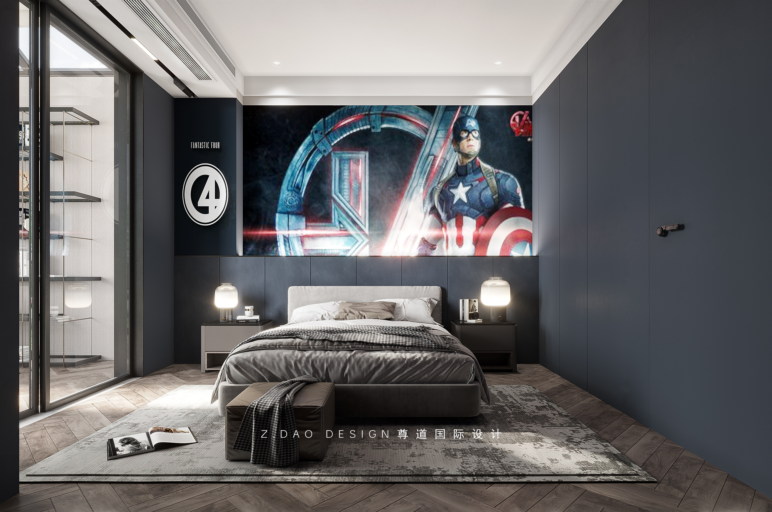 《栖隅》碧桂园现代简约风大平层设计丨合肥尊道国际设计-17