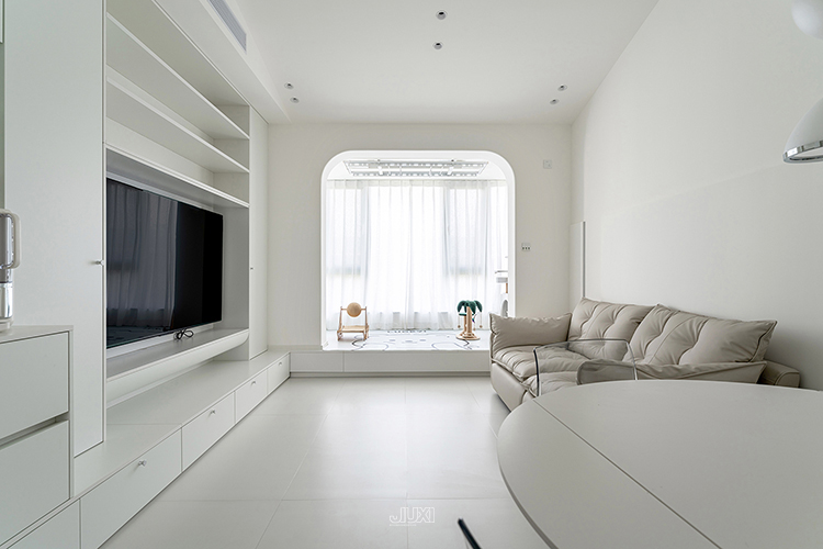 理想的奶油风未来四口之家设计丨中国北京丨久栖设计-13