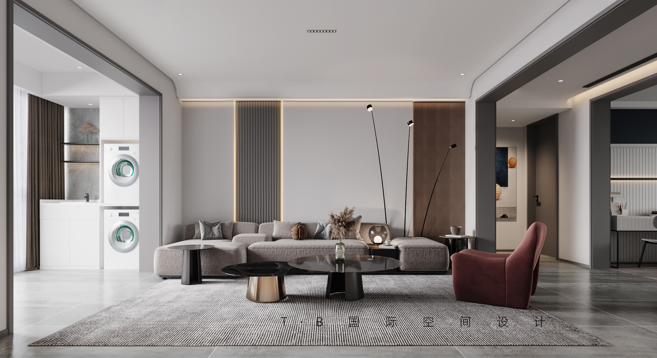 简约魅力,南通 131㎡现代蜗居设计丨中国南通丨T·B 国际空间设计-19