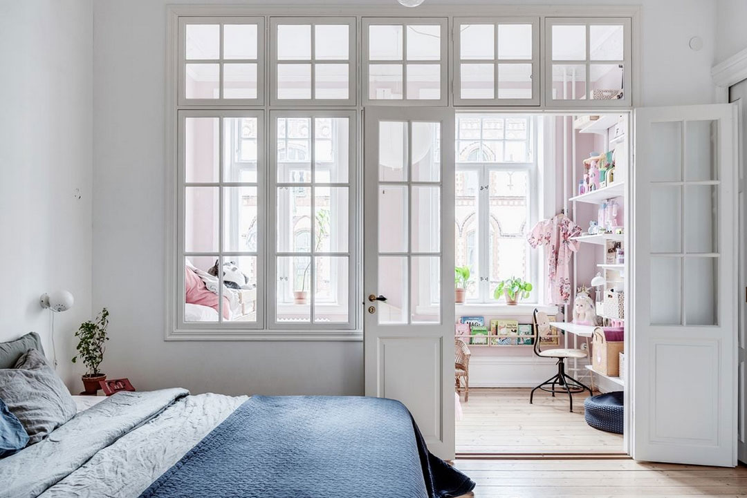 瑞典明亮宽敞公寓，古典与现代完美融合-15