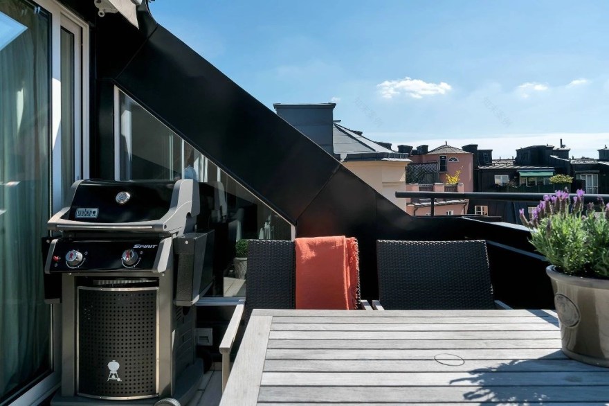 斯德哥尔摩阁楼变身现代温馨居-17