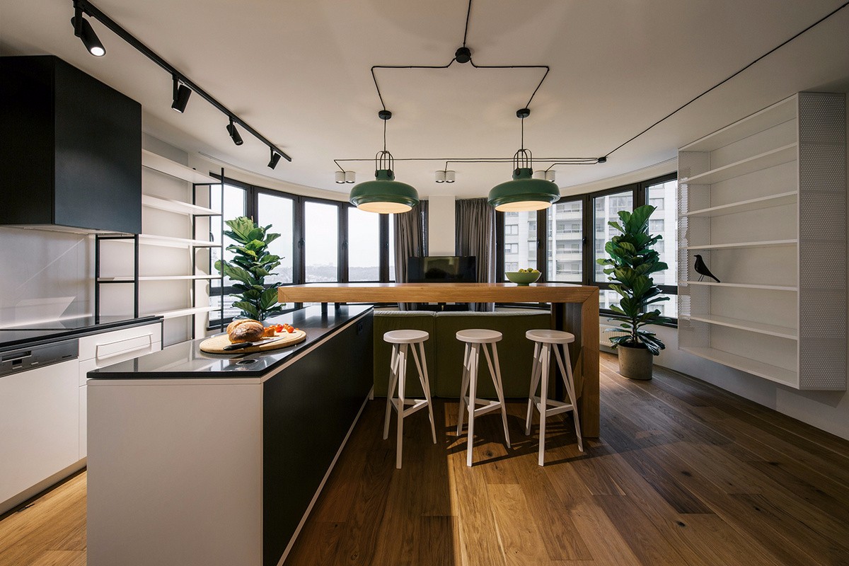 轻工业风格住宅  Sergey Makhno Archit-0