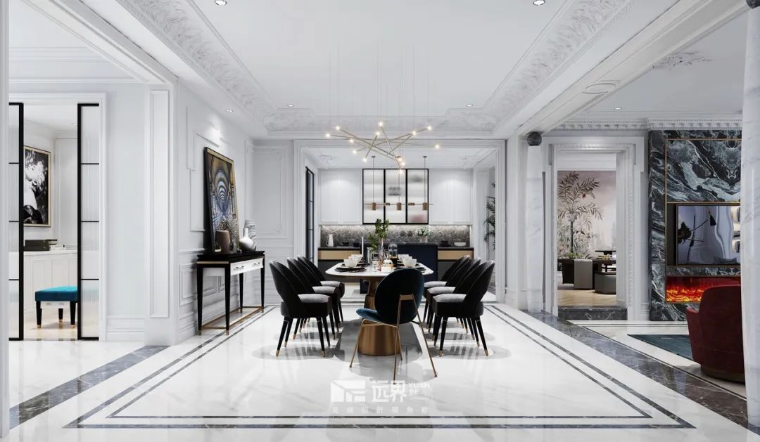 成都牧马山易城桃花苑法式轻奢大宅,演绎诗意生活-32