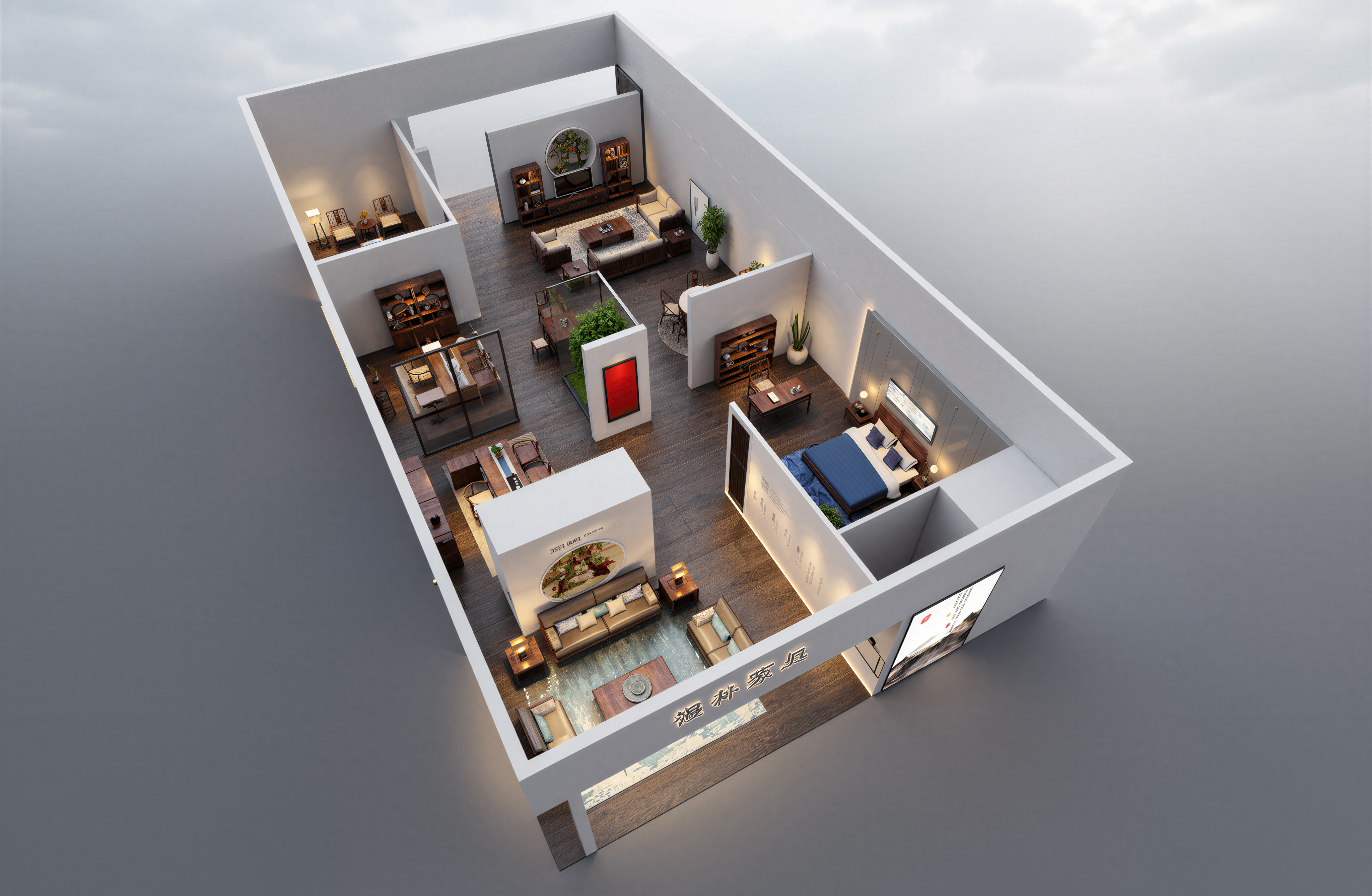 漫朴家具设计集合相关项目（含上海展,佛山店,茶空间展厅）丨中国上海-7