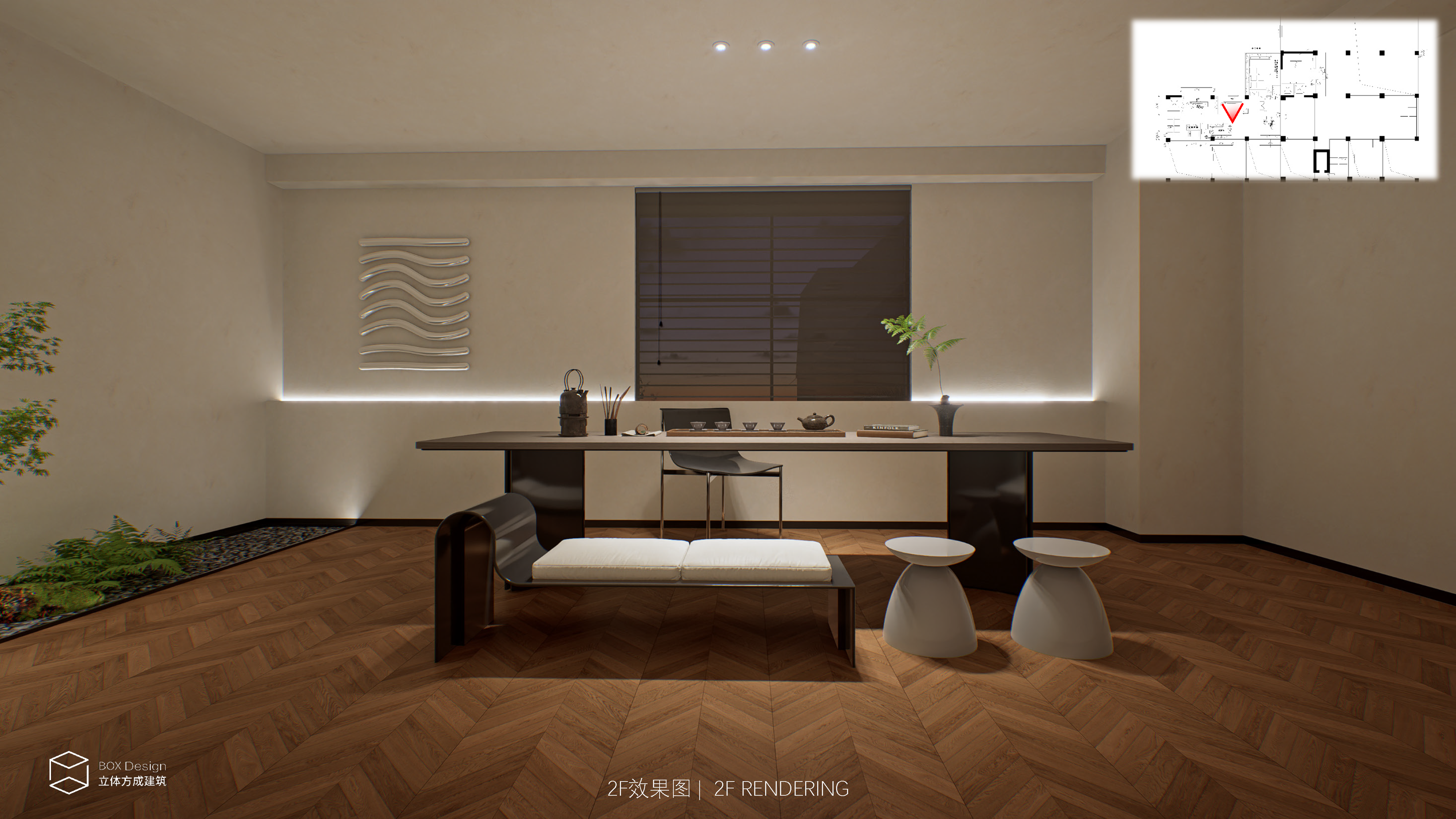 酒店门头与茶室设计丨中国泉州-39