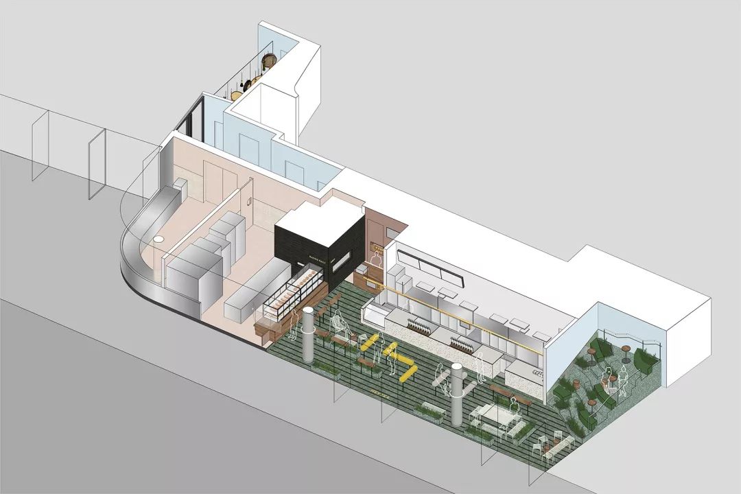 喜茶杭州国大城市广场热麦店 | 茶田茶座中的茶生活-8