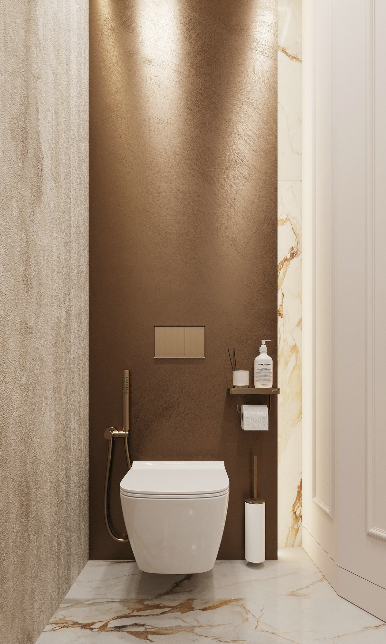 200㎡浅色系空间设计-20