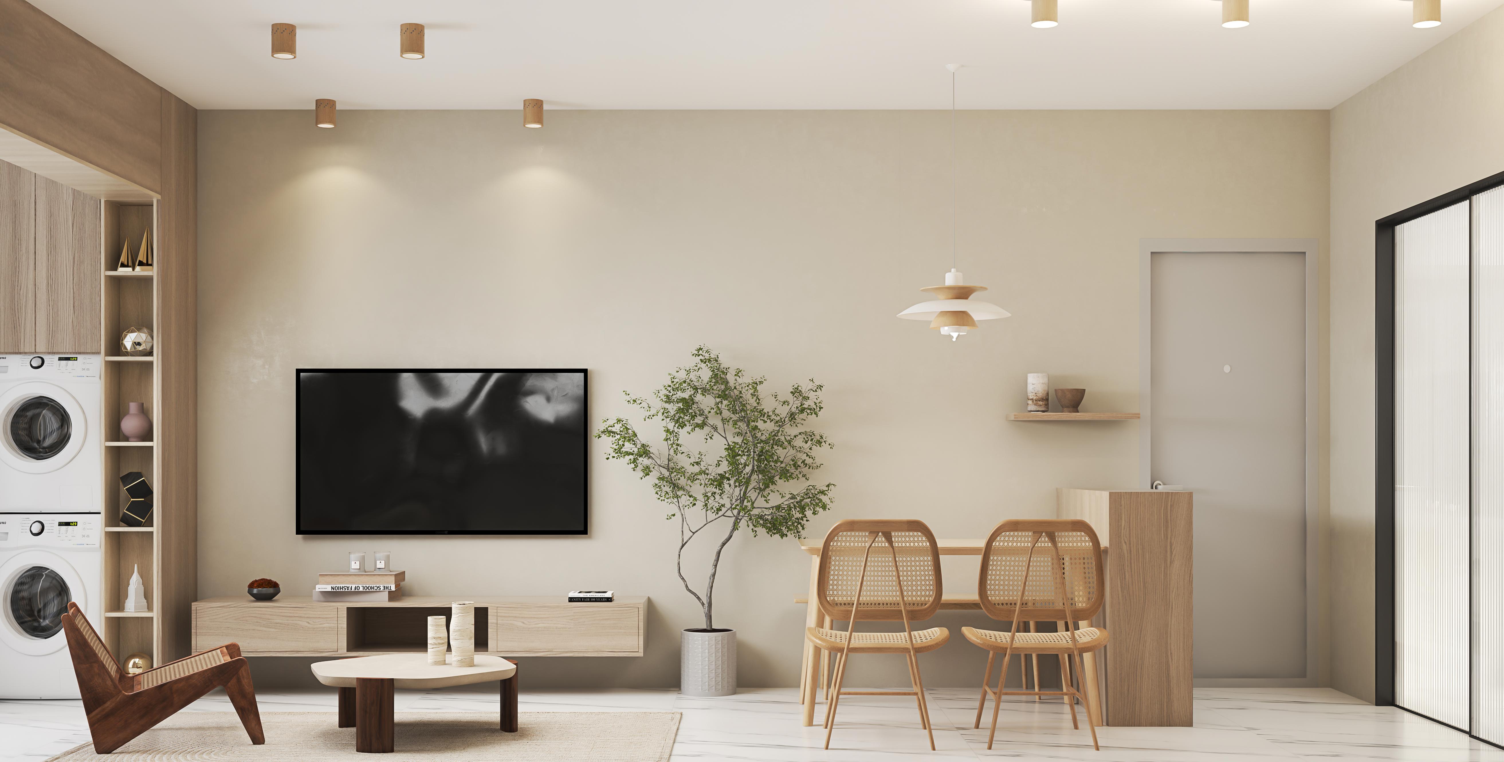 深圳口山设计：琳珠华庭日式极简，专注生活的简与美-5