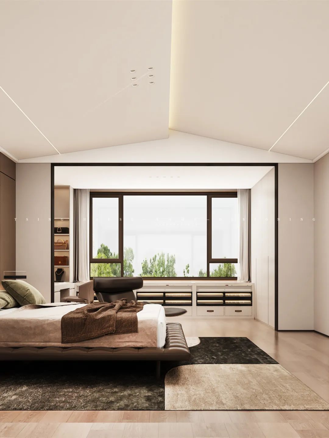 绿地国际生态城意式轻奢别墅丨陈哲梧设计团队-28