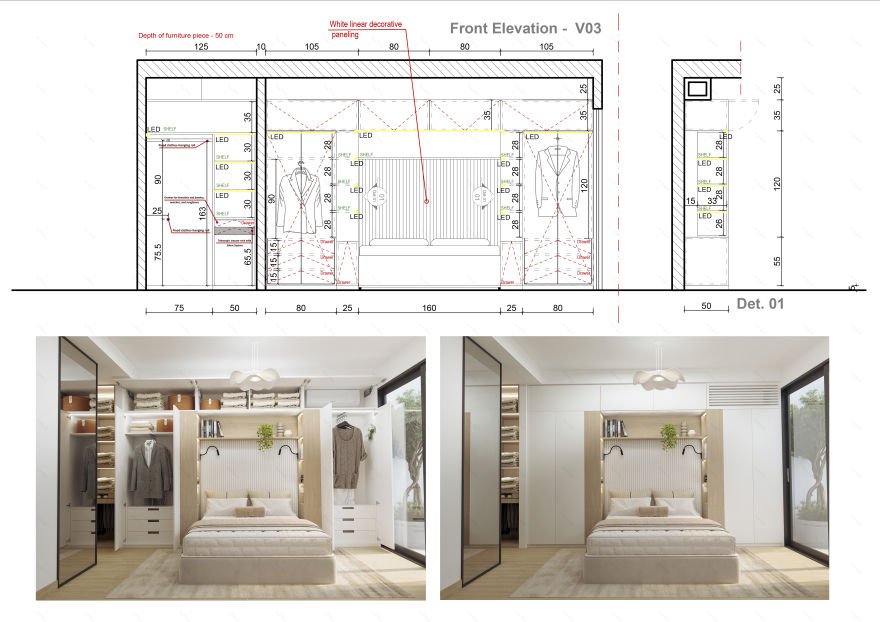 Compact Apartment Design in Panama – Custom Interiors-37