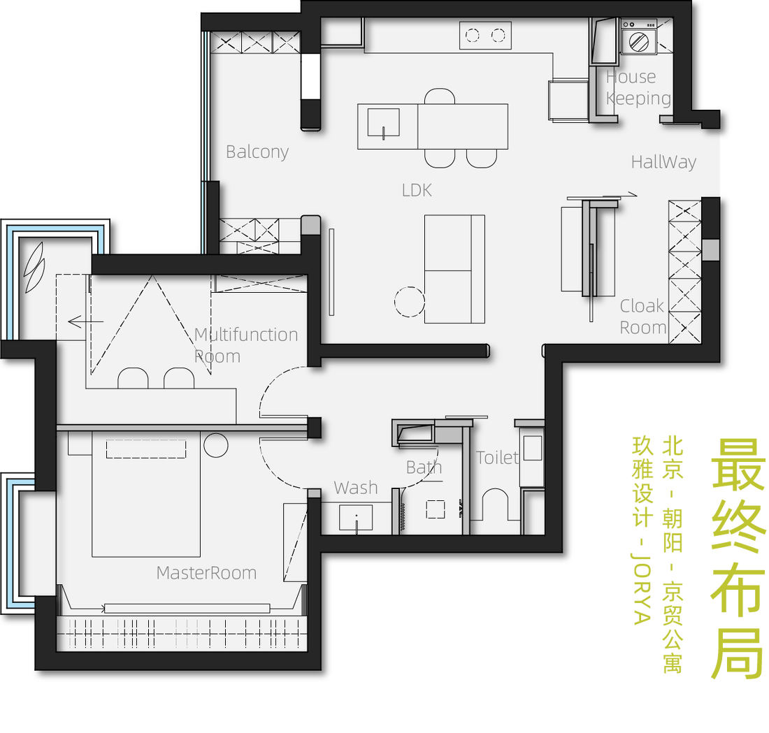 这个家日式、复古、包豪斯一样不落-0