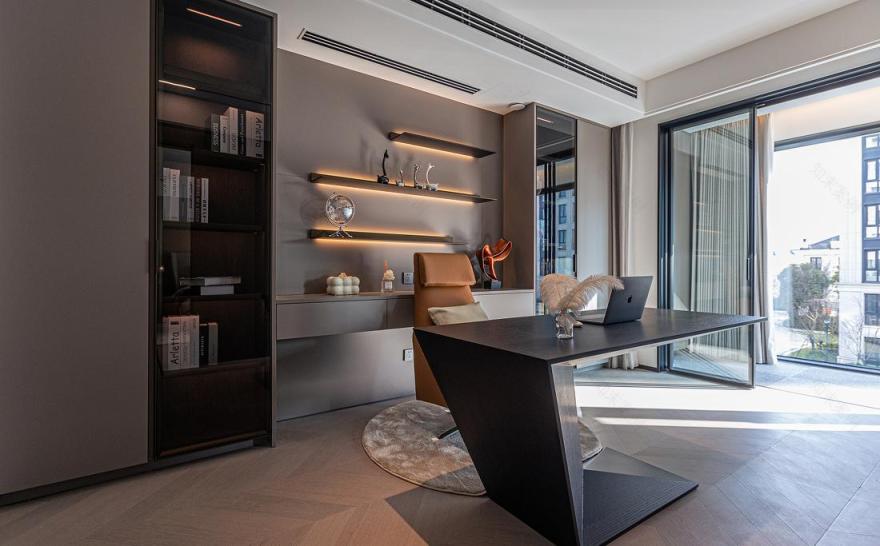 轻奢有度,浪漫刚好·浙江嘉兴大平层室内设计案例丨中国嘉兴-19