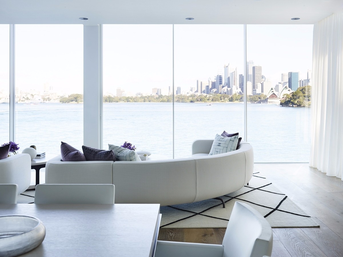 悉尼中性湾现代简约别墅设计-9