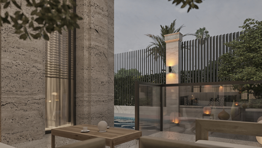 现代庭院景观丨阿联酋丨MANAL MAGDY-8
