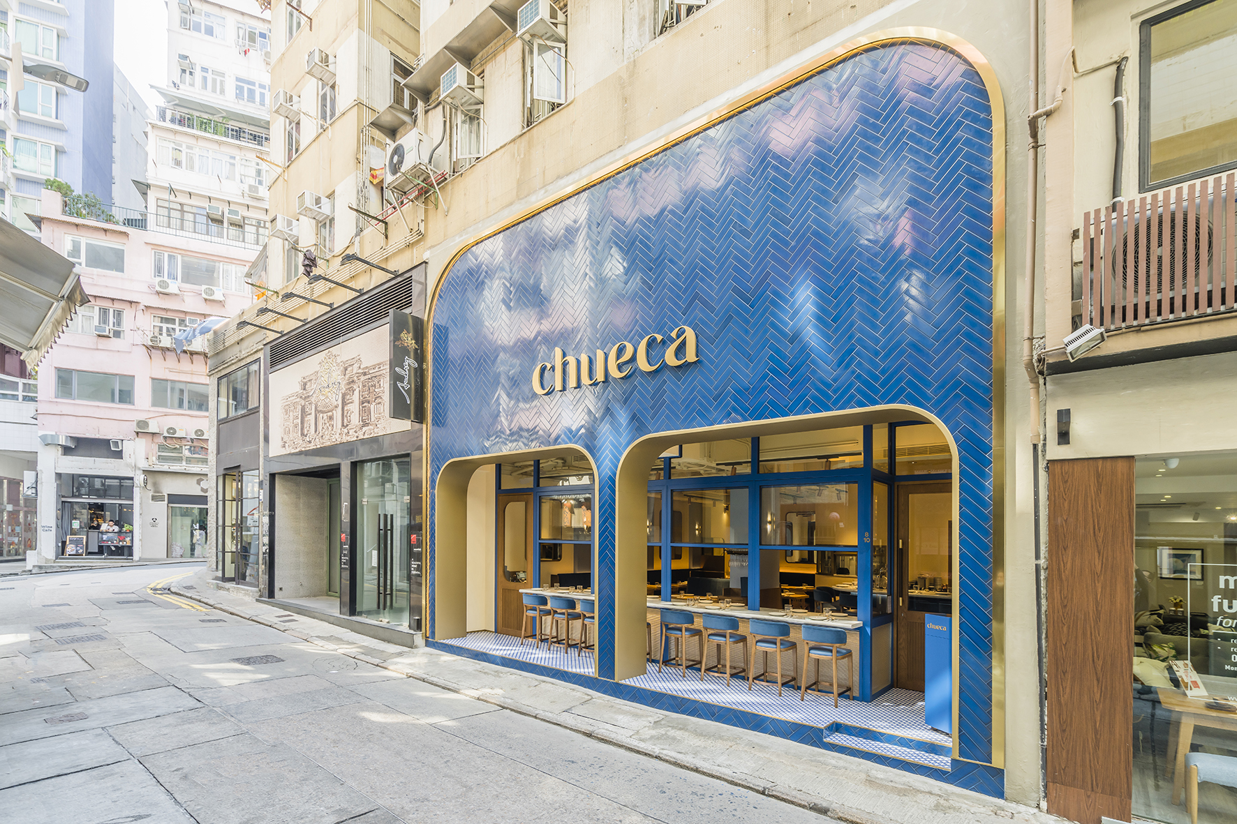 Chueca tapas 酒吧丨中国香港丨Design East 的 Yuki Yasukagawa-6