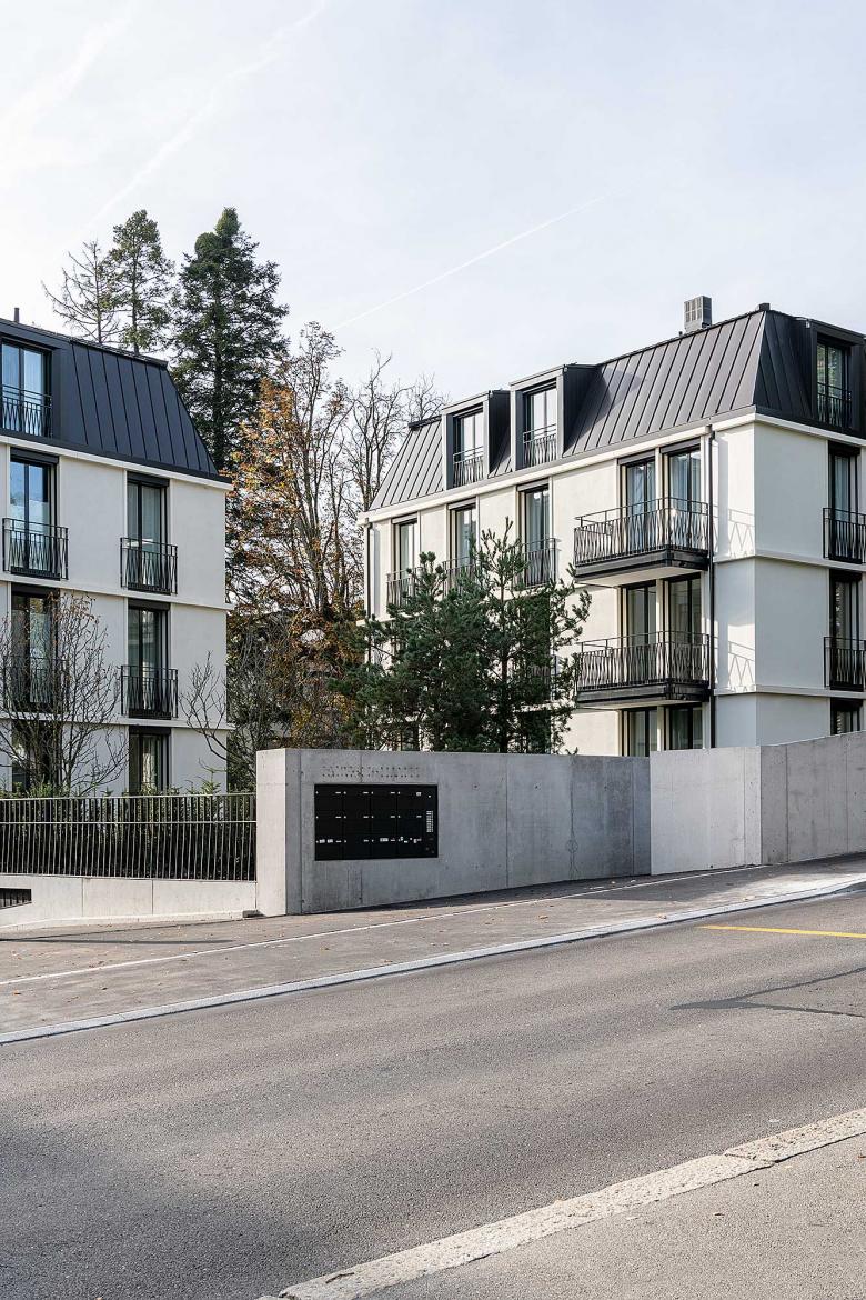 三栋城市别墅德赖林登区丨瑞士卢塞恩丨GKS Architekten Generalplaner AG-3