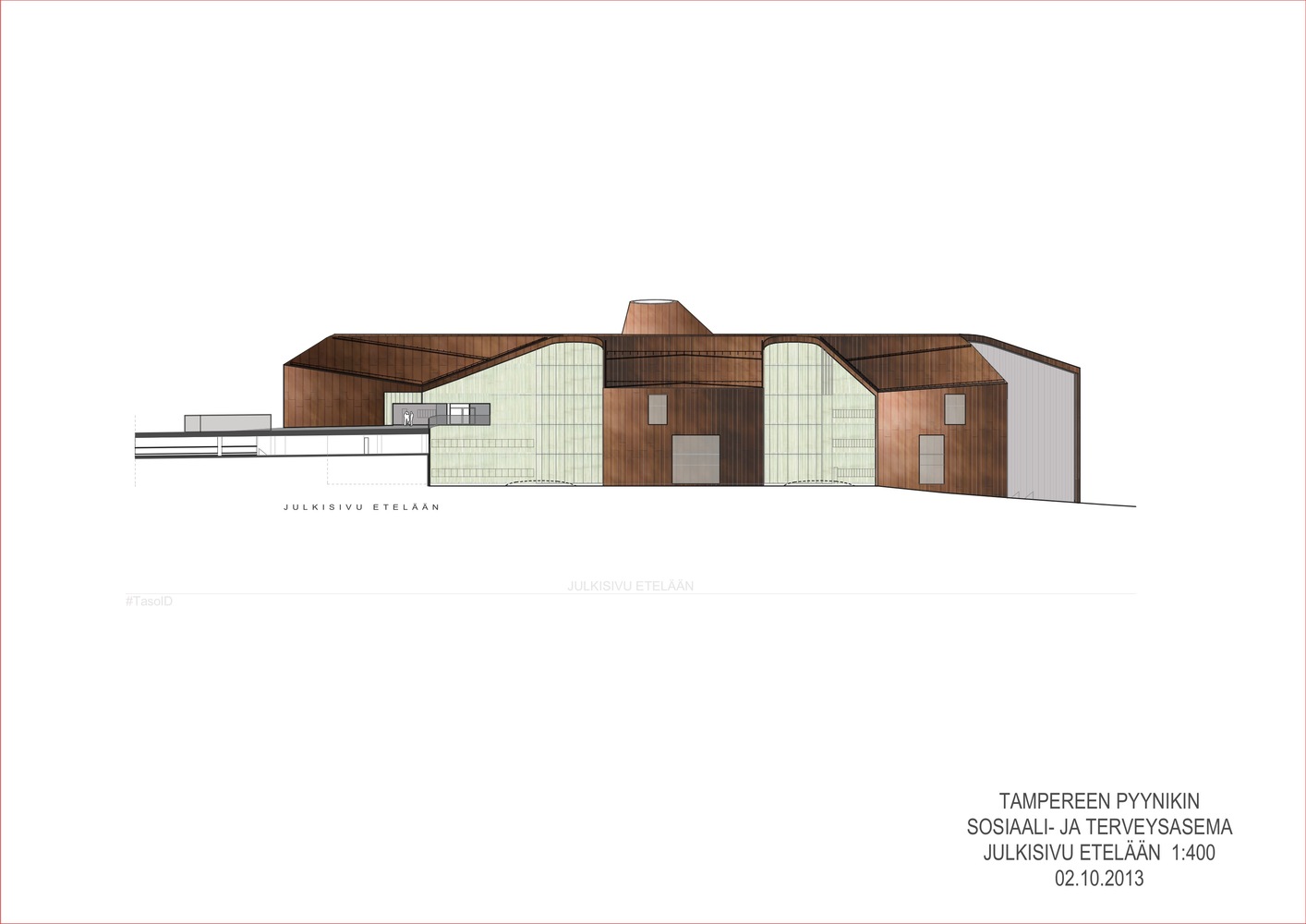 芬兰坦佩雷 Tipotie 健康中心——雕塑般的医疗空间设计-55