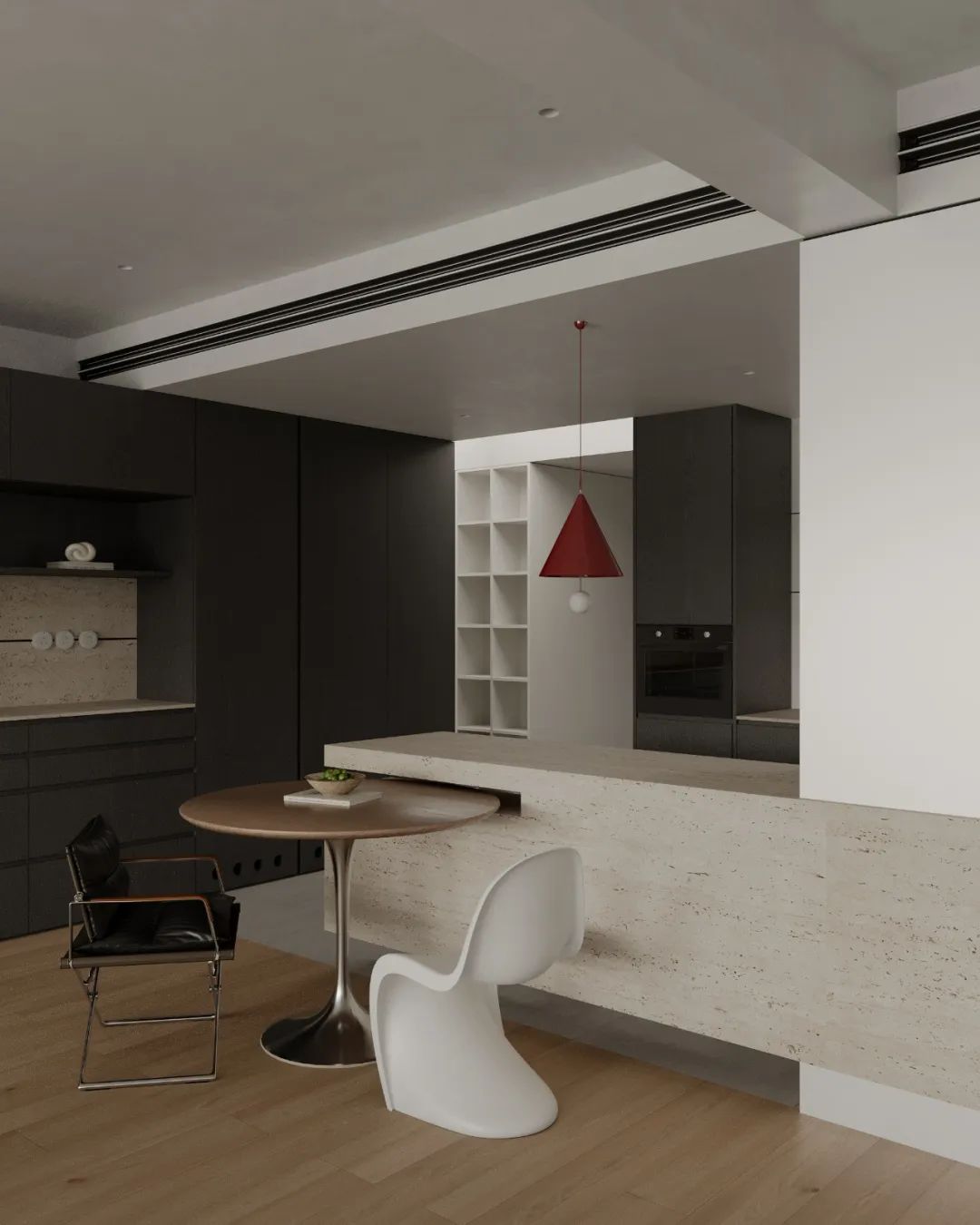 觅安 · 广西四室住宅设计丨中国广西丨隅间空间设计工作室-33