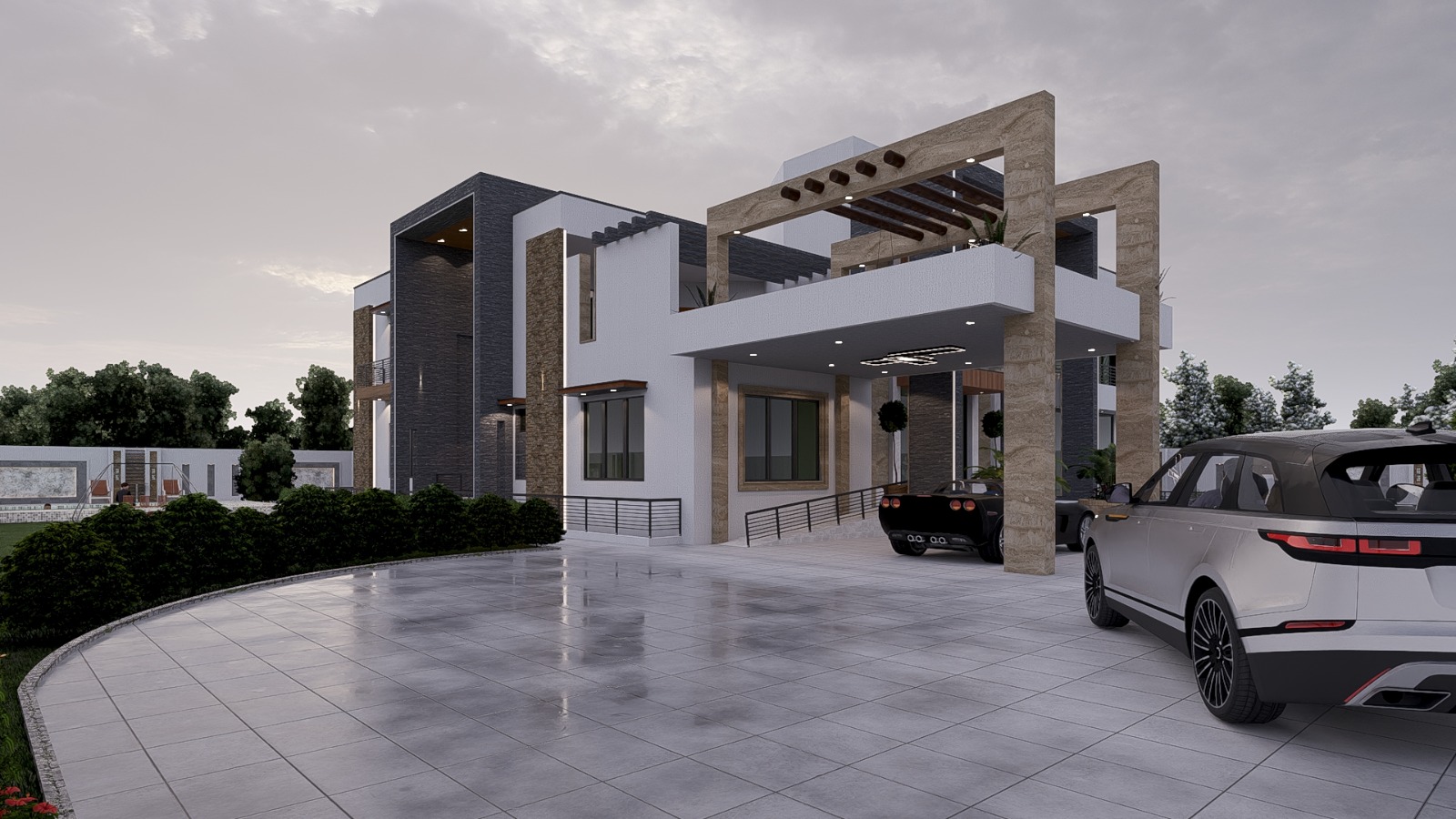 线性优雅：伊斯兰堡的一座别墅丨巴基斯坦伊斯兰堡丨Afkar Associates-5