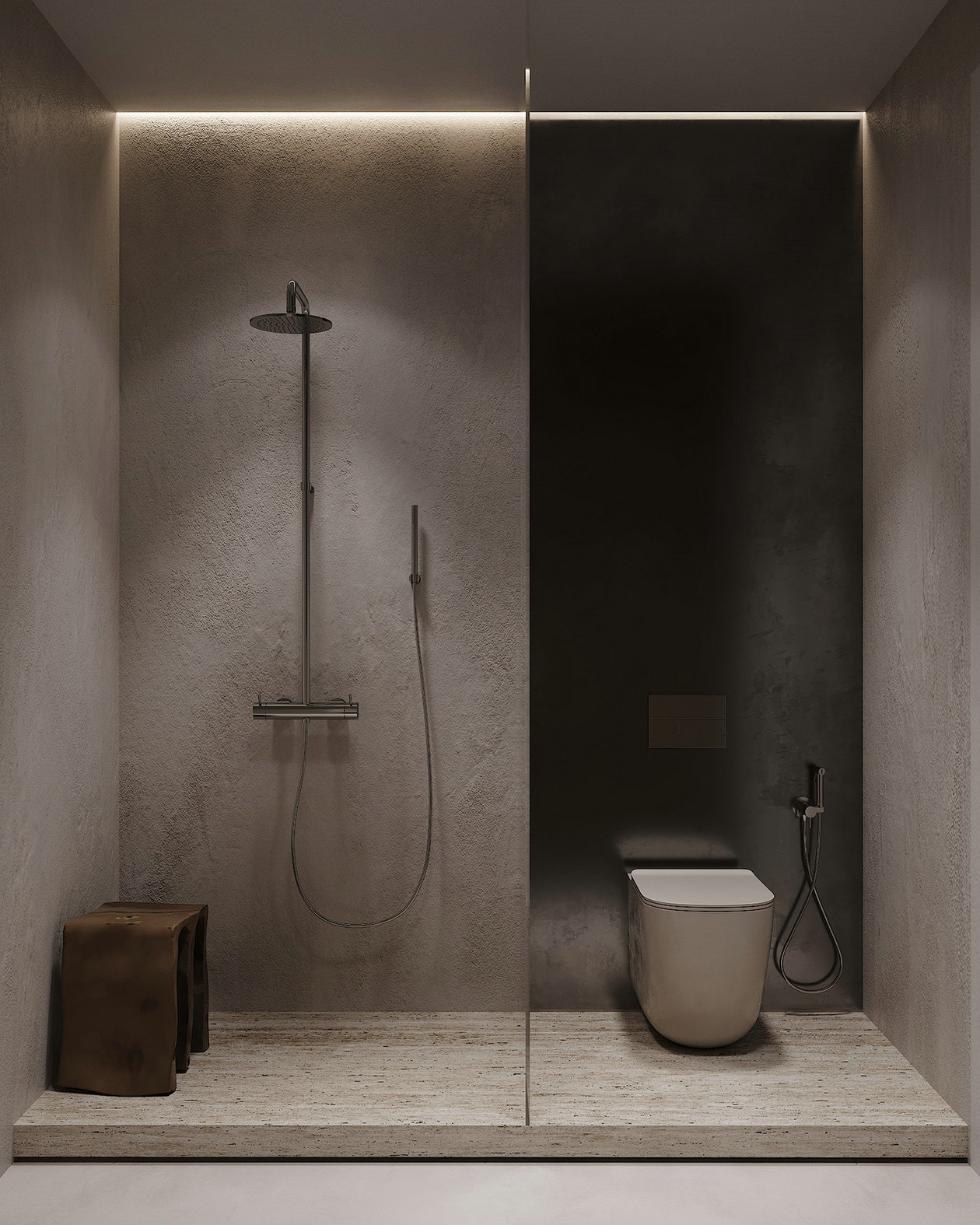 中性色系小空间公寓设计 超高级！-12