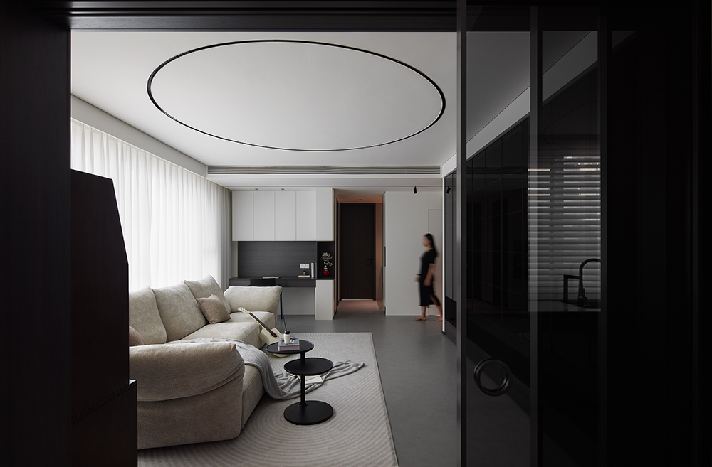 私宅设计:黑白之间,极致简约丨中国成都丨成都宏福樘设计,巴克空间设计-36