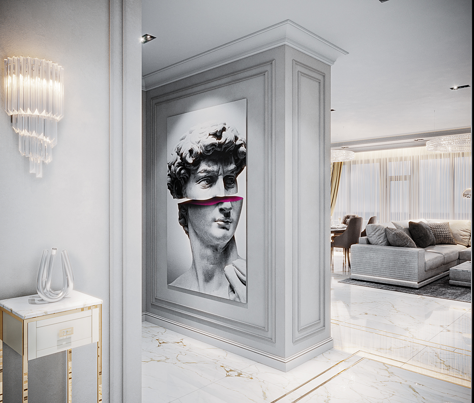 Odessa 公寓室内设计丨乌克兰敖德萨丨La interior studio,Good8zone design-10