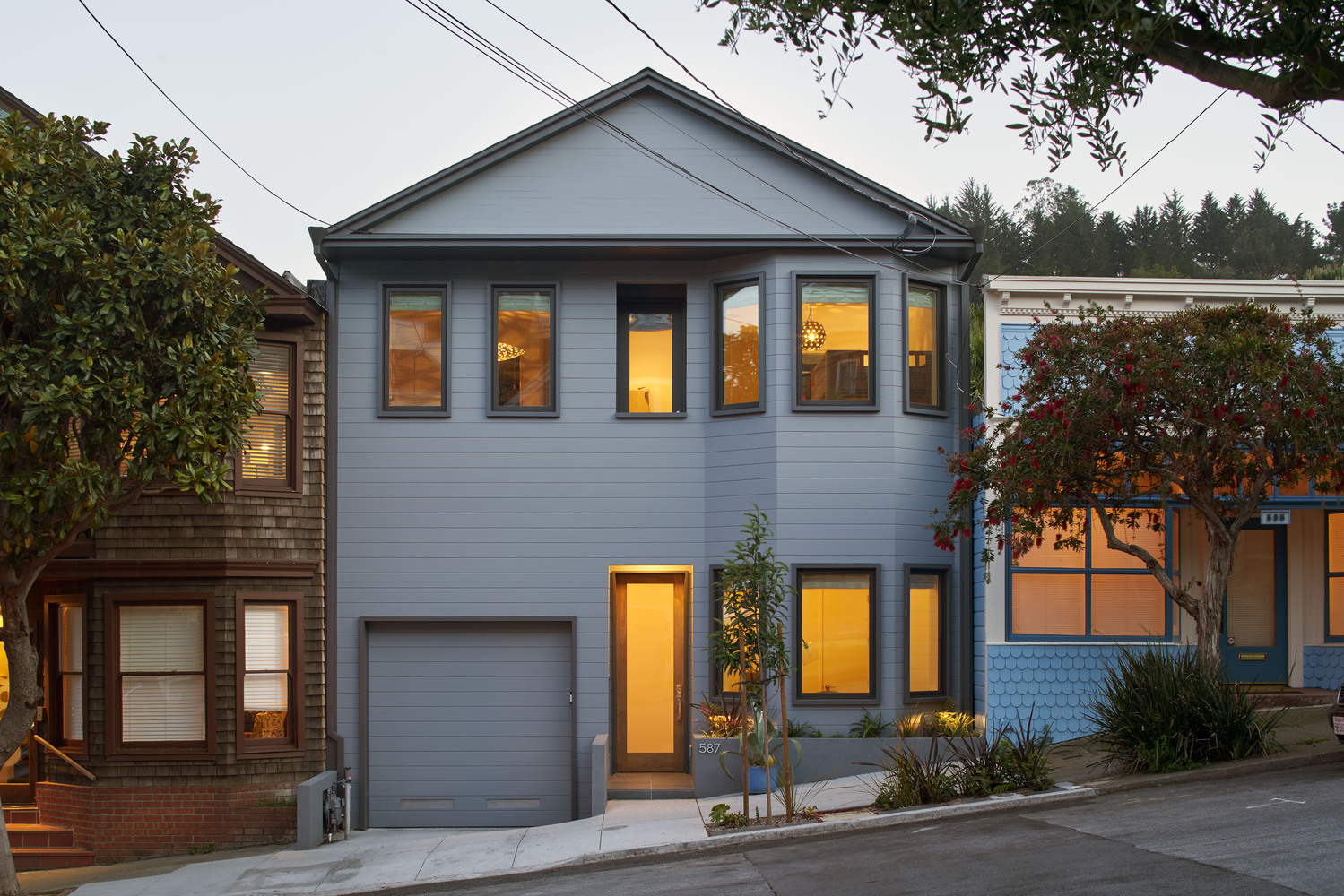 Schwartz and Architecture Designed a Multi level Urban Home in San Francisco-55