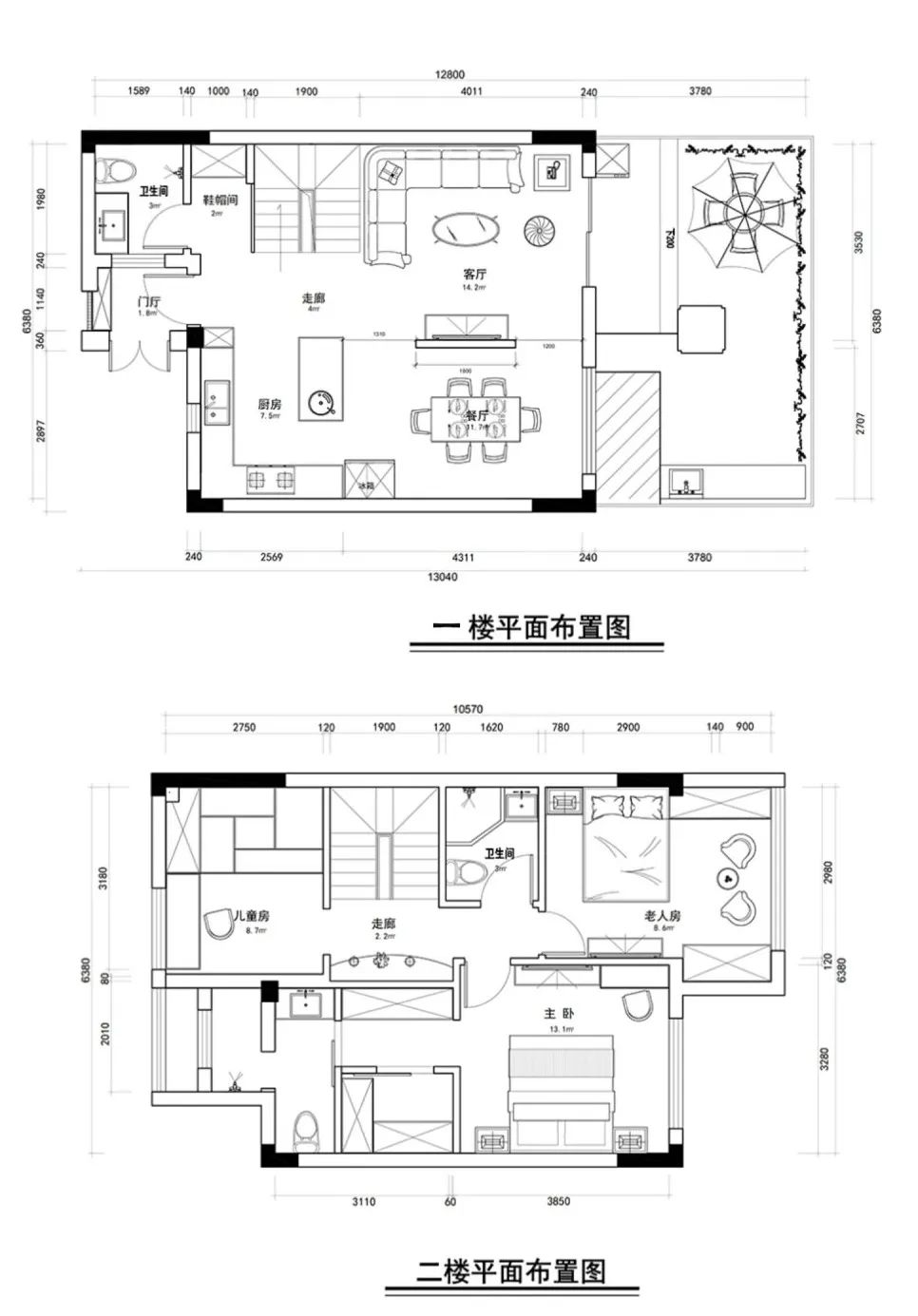 122 平小联排变身 165 平舒适美居，设计师巧妙规划实现空间翻倍-15