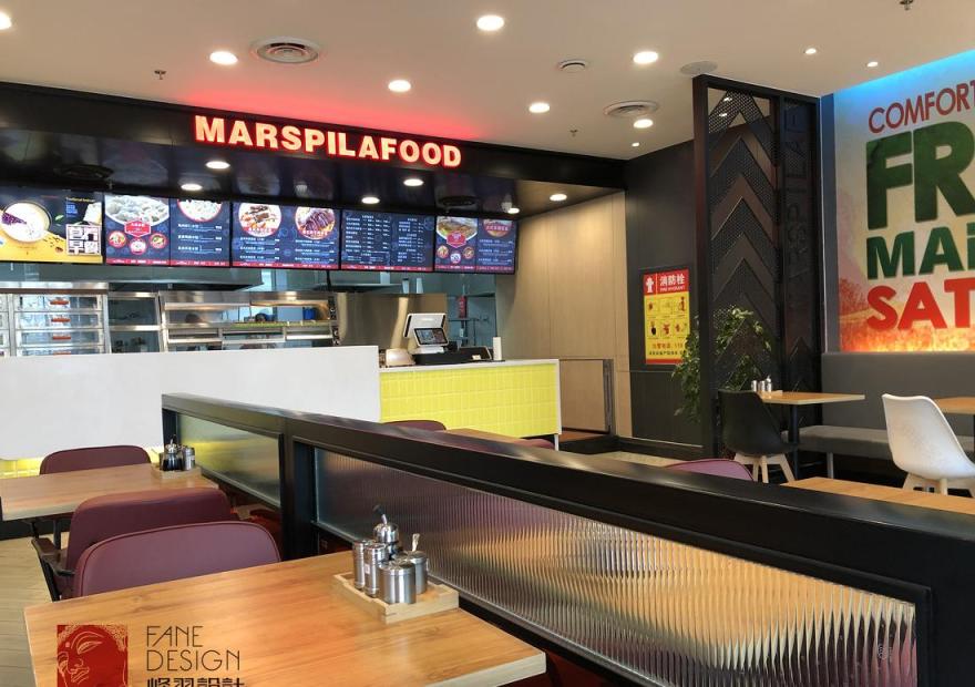 新时尚快餐“火星抓饭” | 融入科技感的空间设计-8