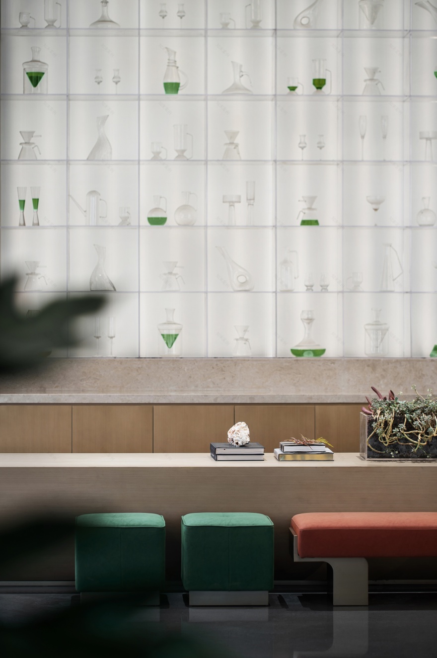 西安招商雍澜湾售楼处丨中国西安丨布鲁盟设计-23