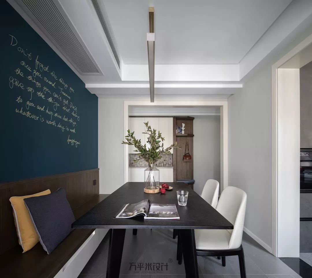 现代轻奢温馨家 | 方平米设计新作，小菠萝三口之家-34