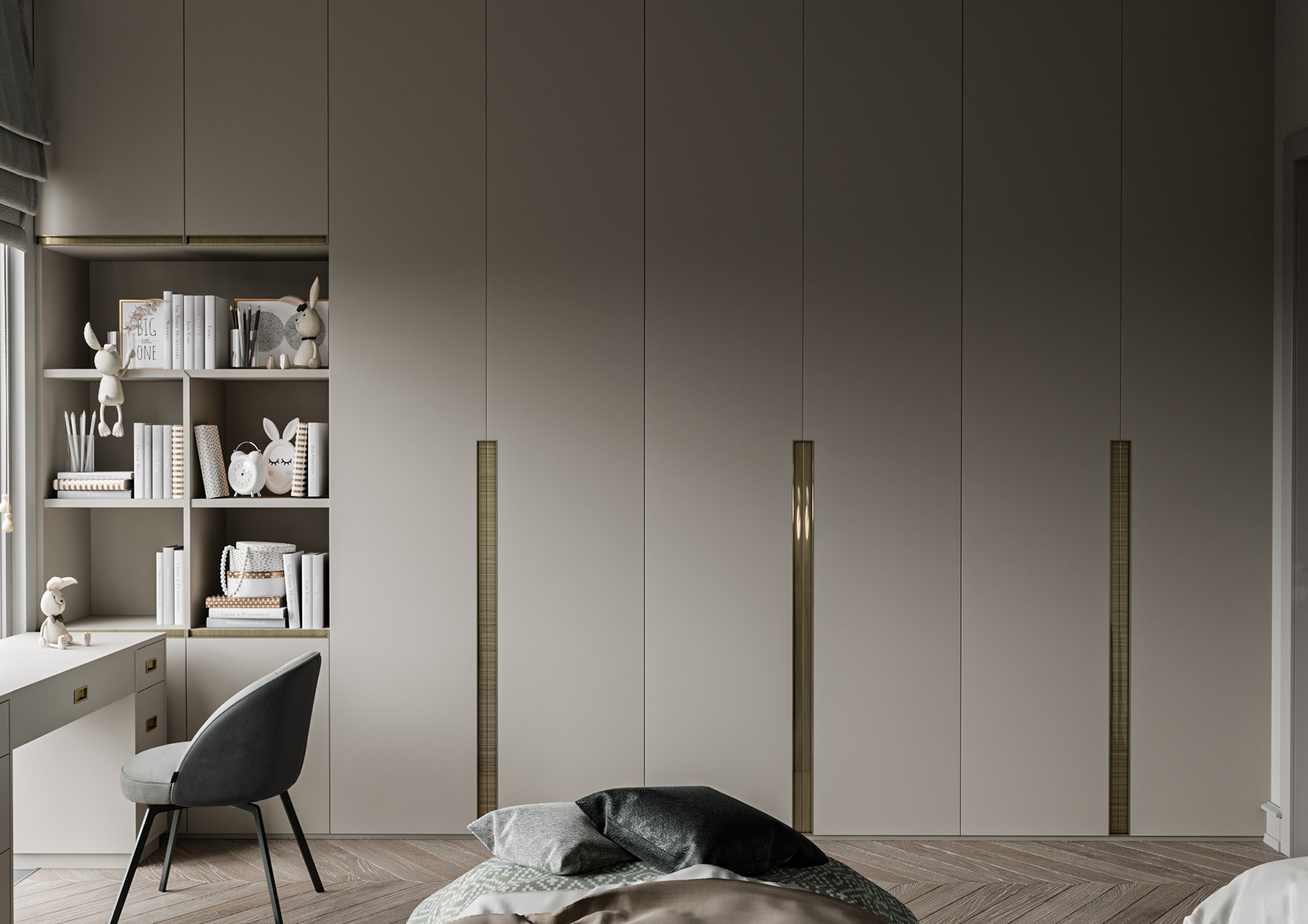 绿与金丨乌兹别克斯坦塔什干丨Home Concept Studio-3