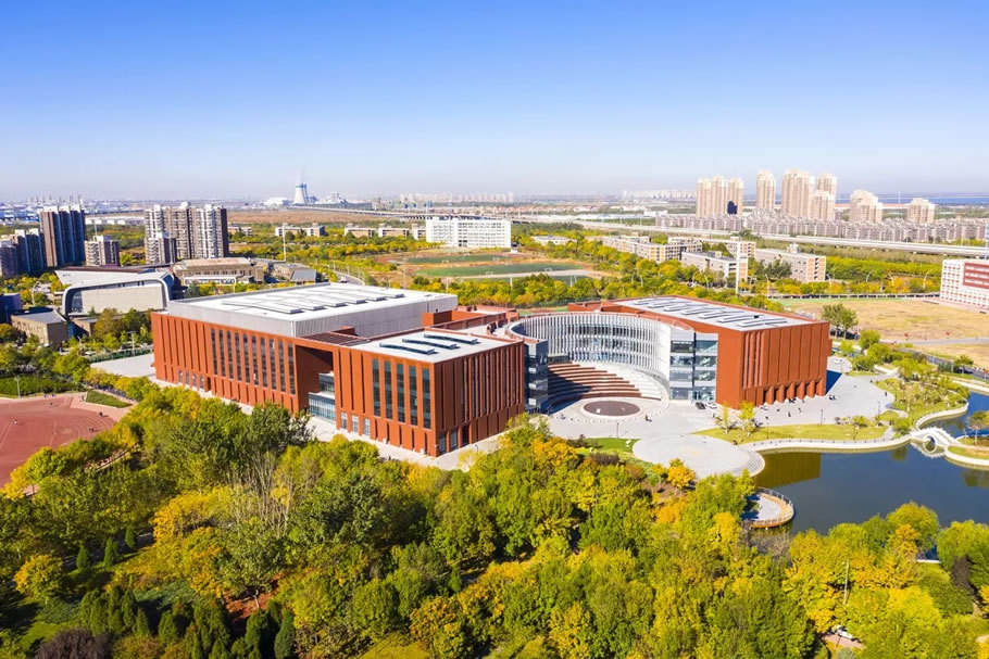 天津科技大学体育馆丨中国天津-9