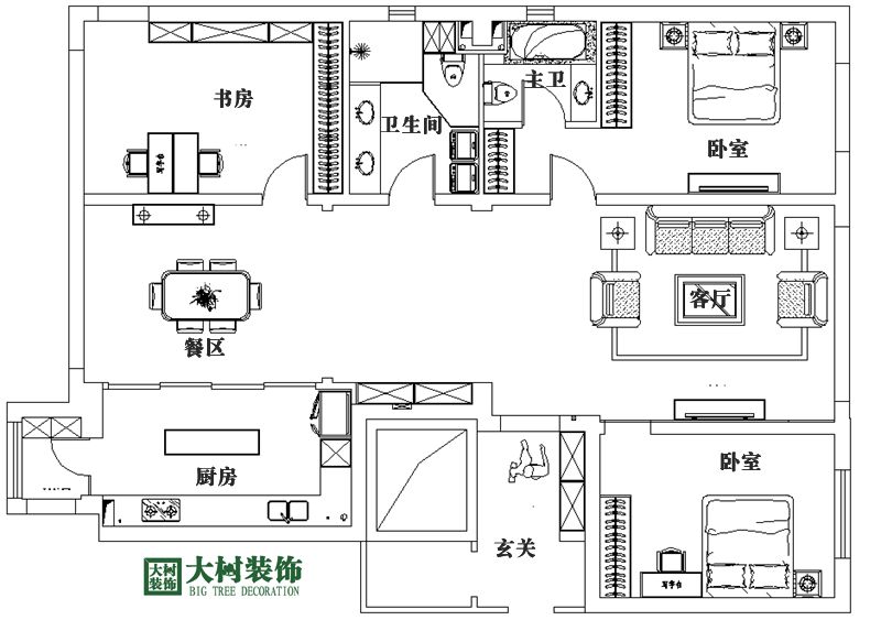 宝宇环球港 | 工业风三居，潮酷收纳-8
