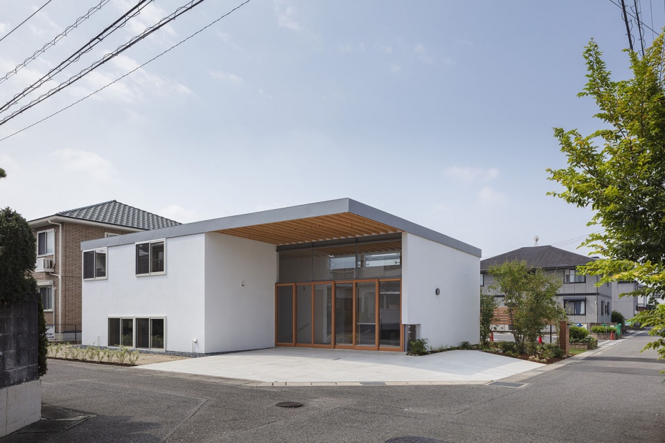 日本三好市爱知县钩状多层交叉房屋设计丨日本爱知丨IHARA Masaki + IHARA Kayo,ihrmk-9