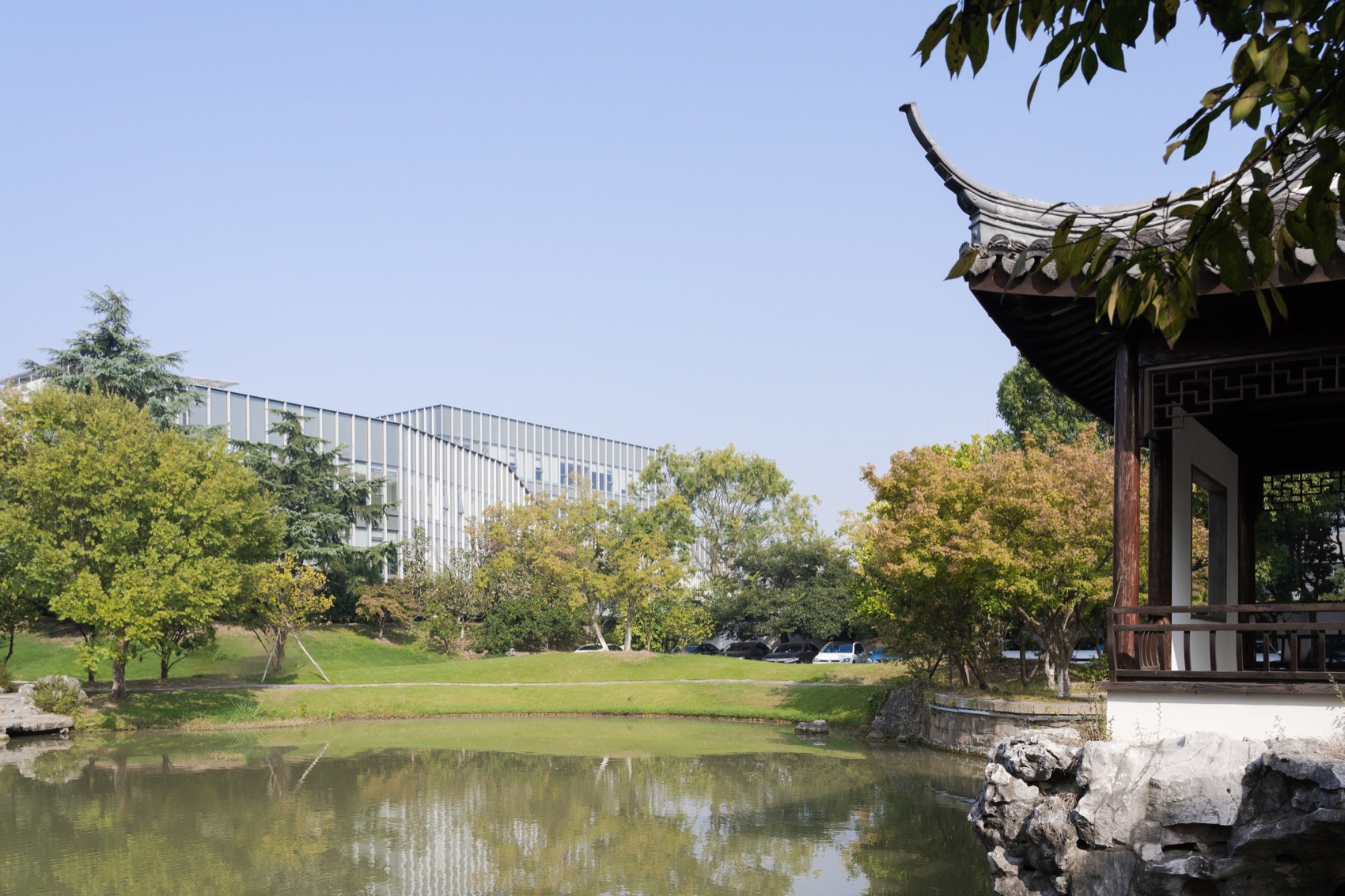 中达科技办公综合体丨中国浙江丨上海半场半地建筑设计工作室-17