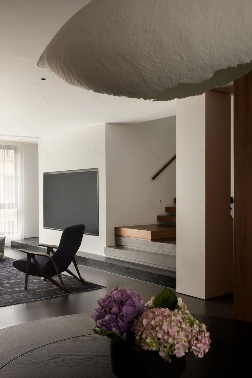 自然治愈的中古风原木居所丨中国温州丨大墨空间设计-30