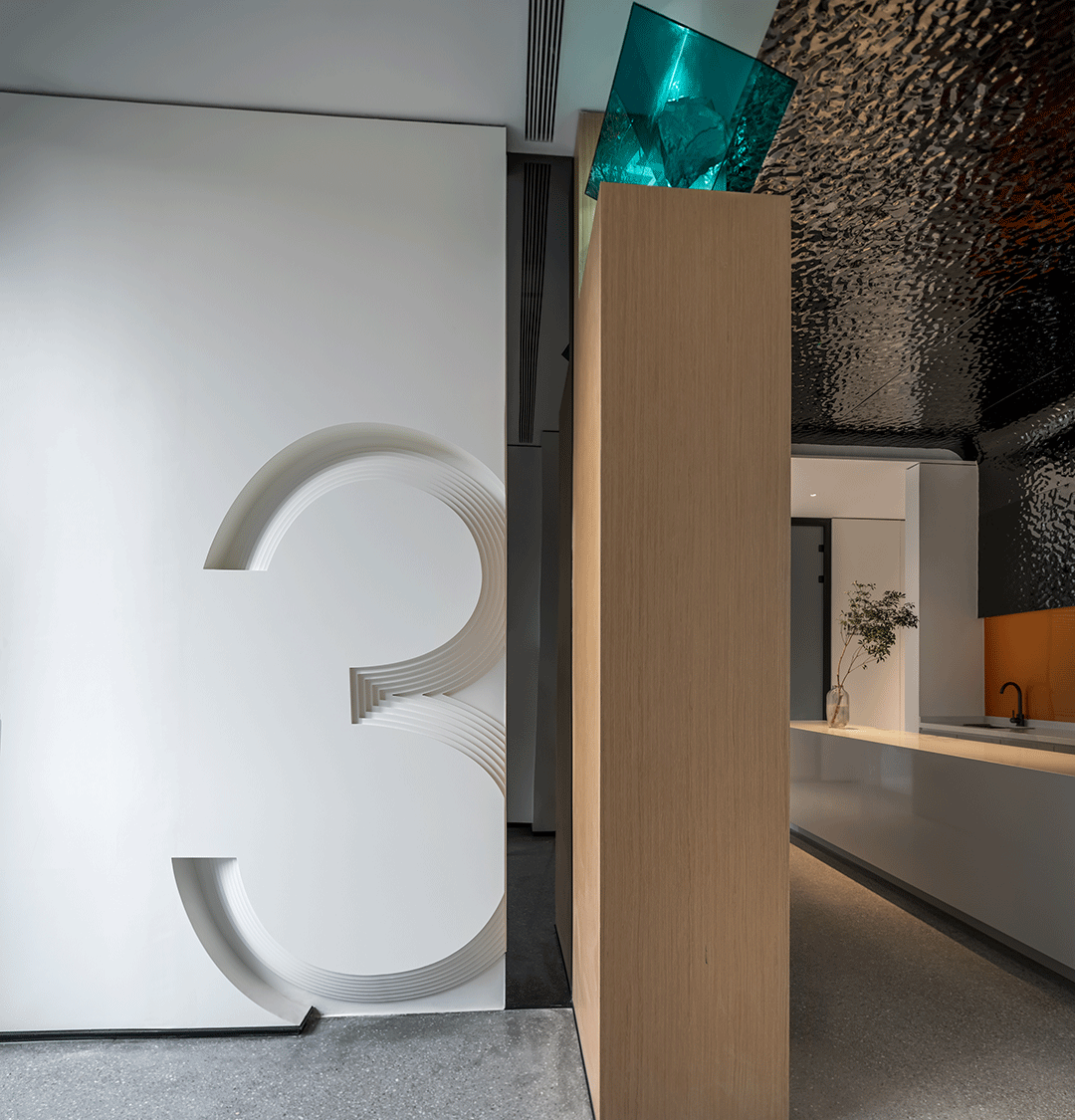 杭州潜阳科技营销中心云起办公楼室内设计丨中国杭州丨杭州震霆空间设计有限公司-34