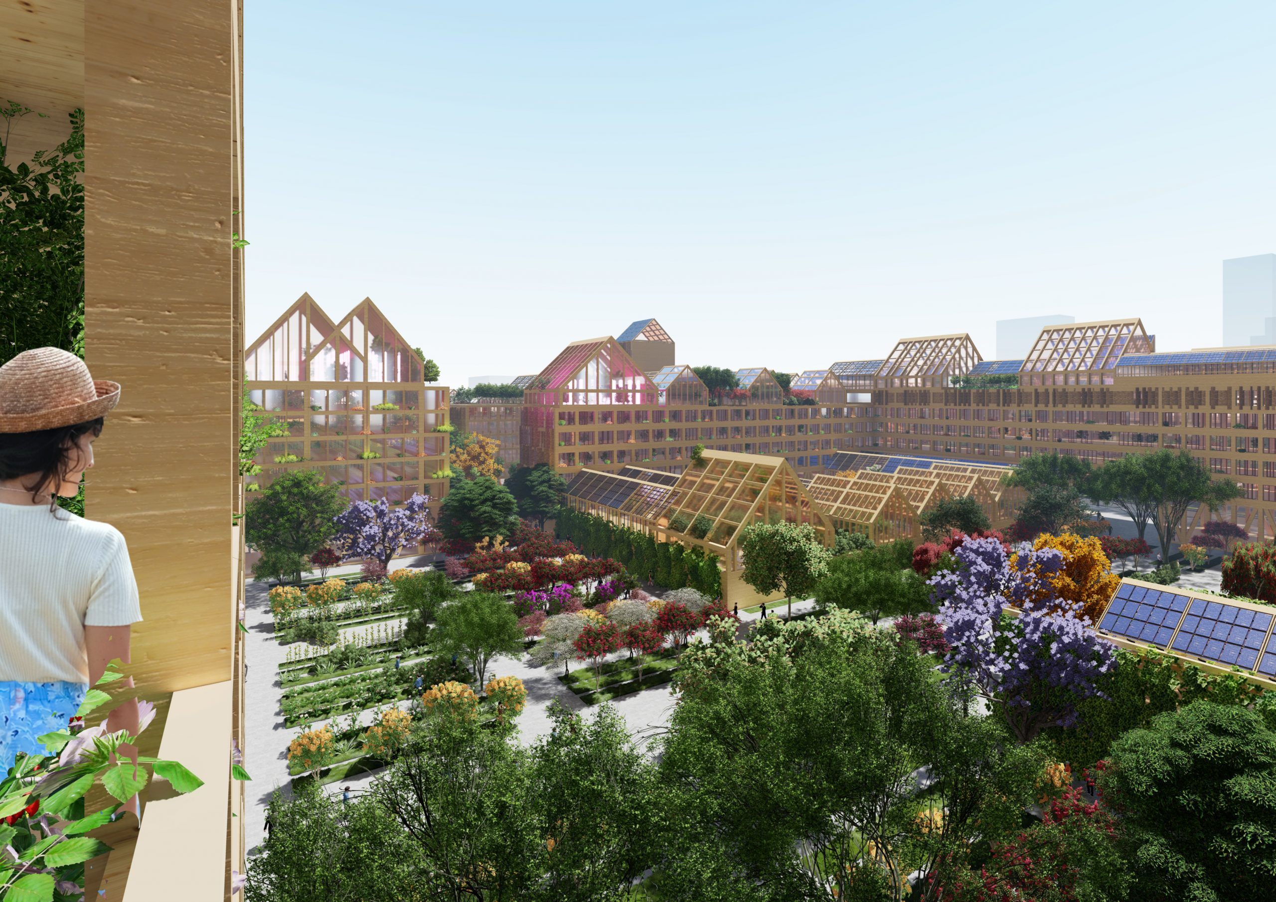 “城市自给自足”（雄安新区住宅项目）丨中国北京丨建筑师Vicente Guallart-21