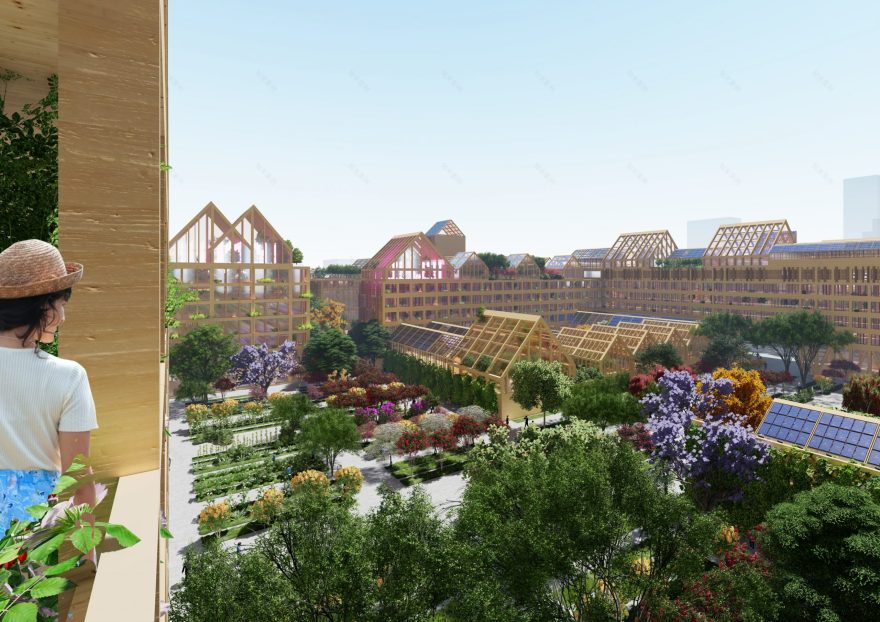 “城市自给自足”(雄安新区住宅项目)丨中国北京丨建筑师Vicente Guallart-21