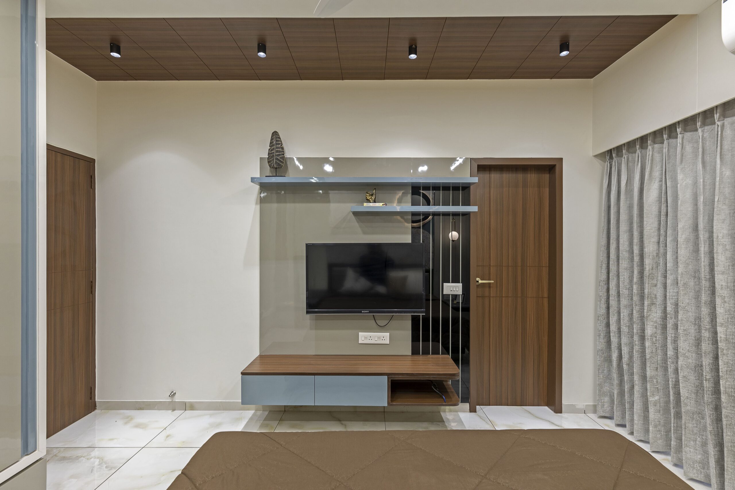 A 3 BHK 室内设计丨Montdor Interior-9