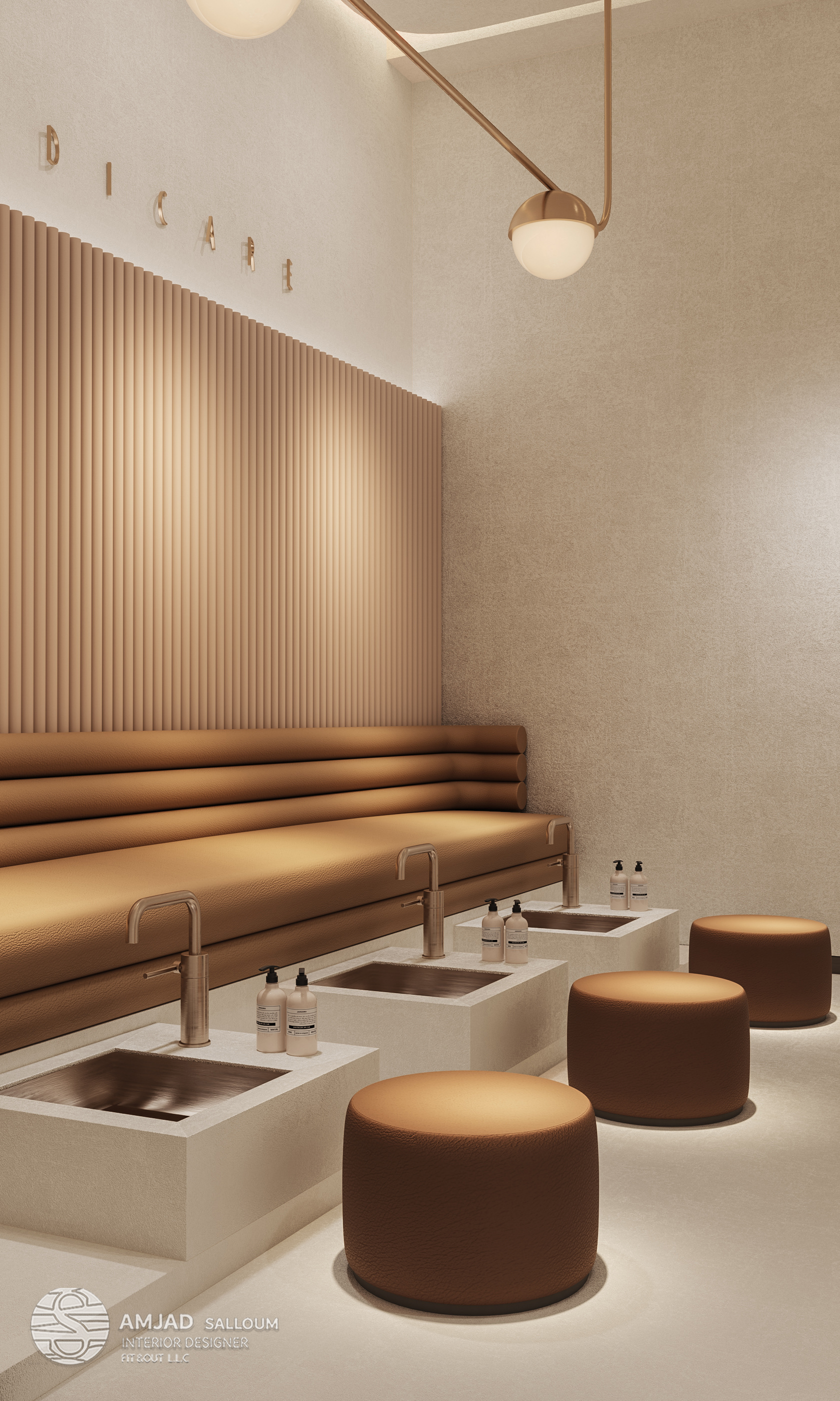 迪拜美容水疗中心室内设计丨阿联酋迪拜-16