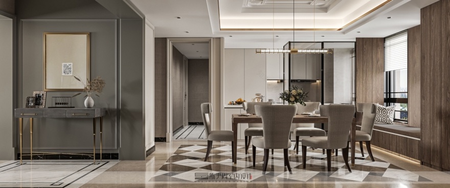 露香园 · 现代美式清新平层设计丨中国上海丨上海陈尹周室内设计-29