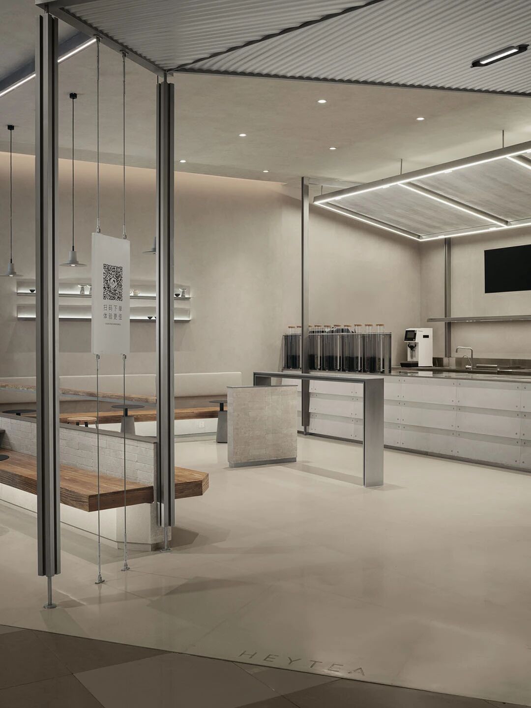 喜茶天津中北永旺店丨中国天津丨申江海建筑事务所-13