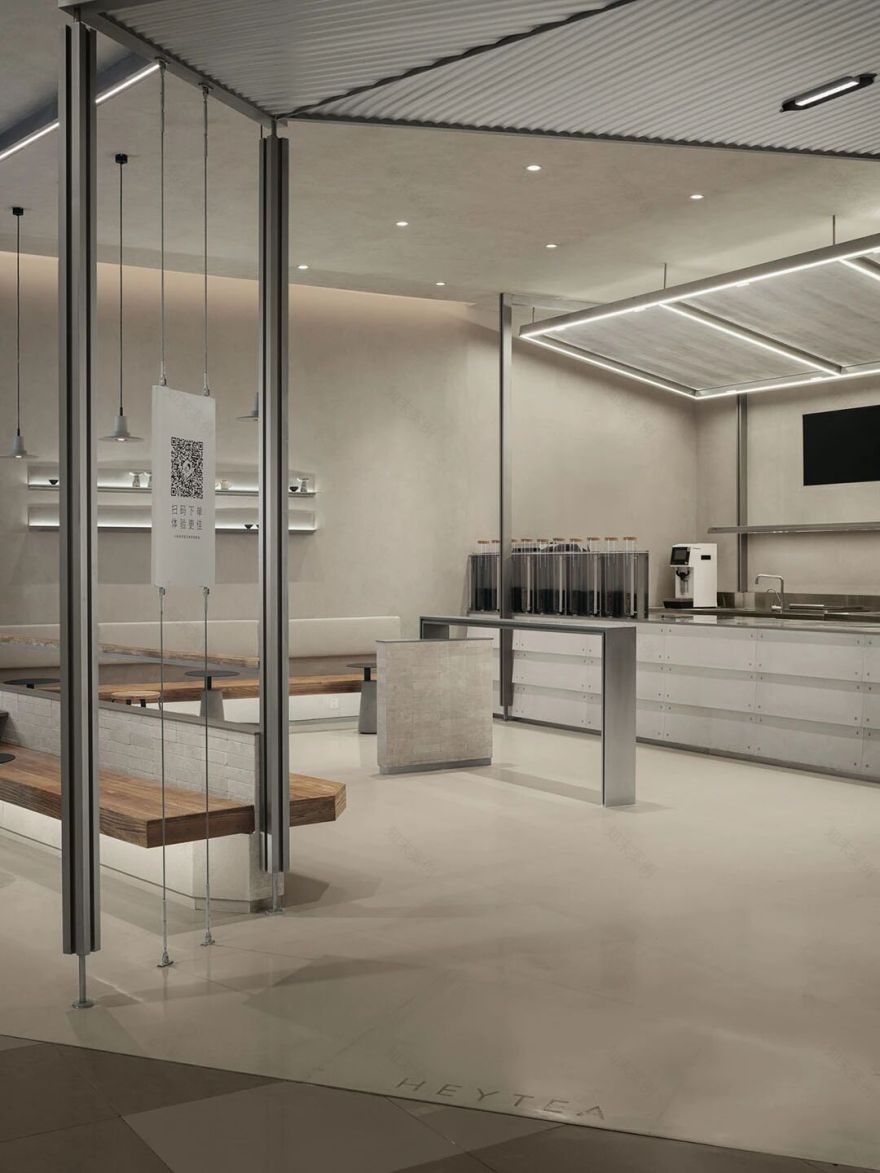 喜茶天津中北永旺店丨中国天津丨申江海建筑事务所-13