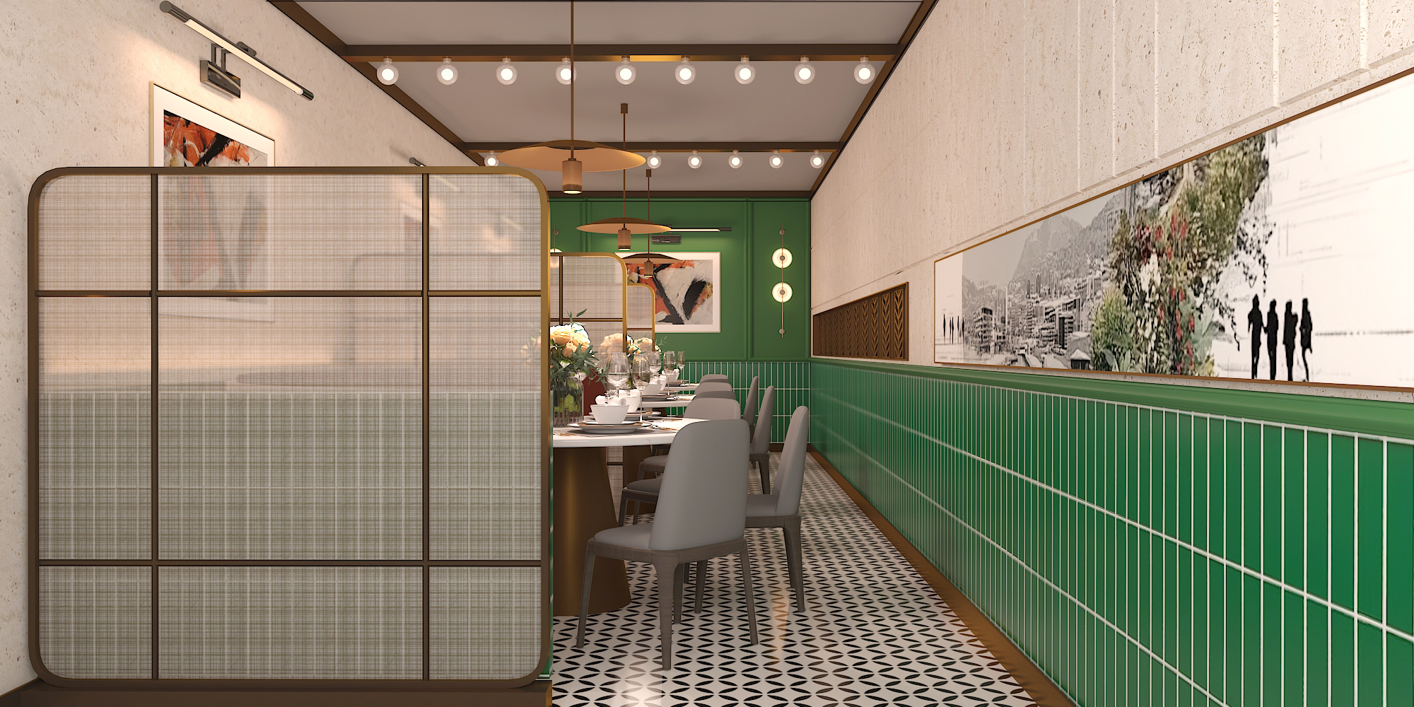 鑫港茶餐厅丨历新设计-6