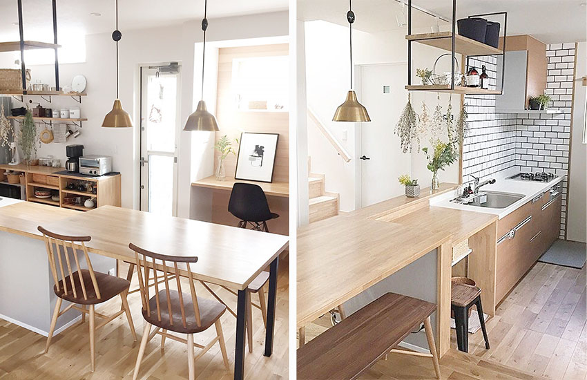 无印生活宅 | 厨房空间与绿植的完美融合-3